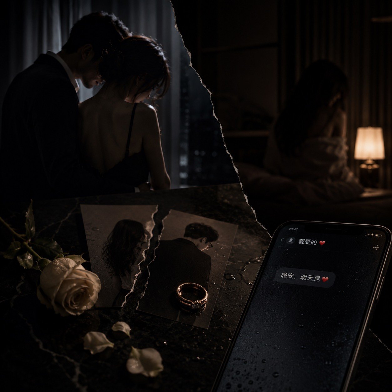 《謊言婚約》｜第1章　匿名簡訊